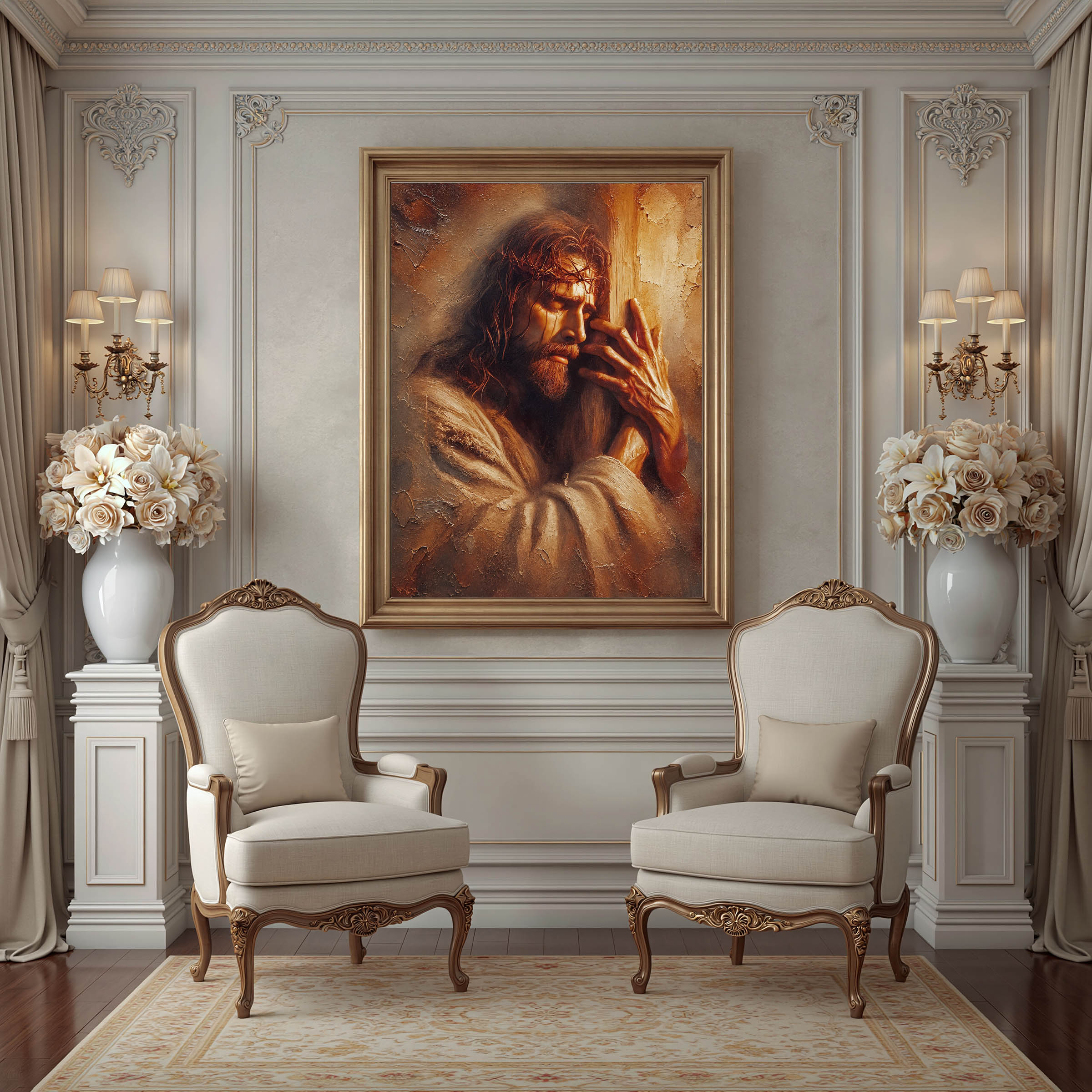 Jesus Embraces The Cross — image 2