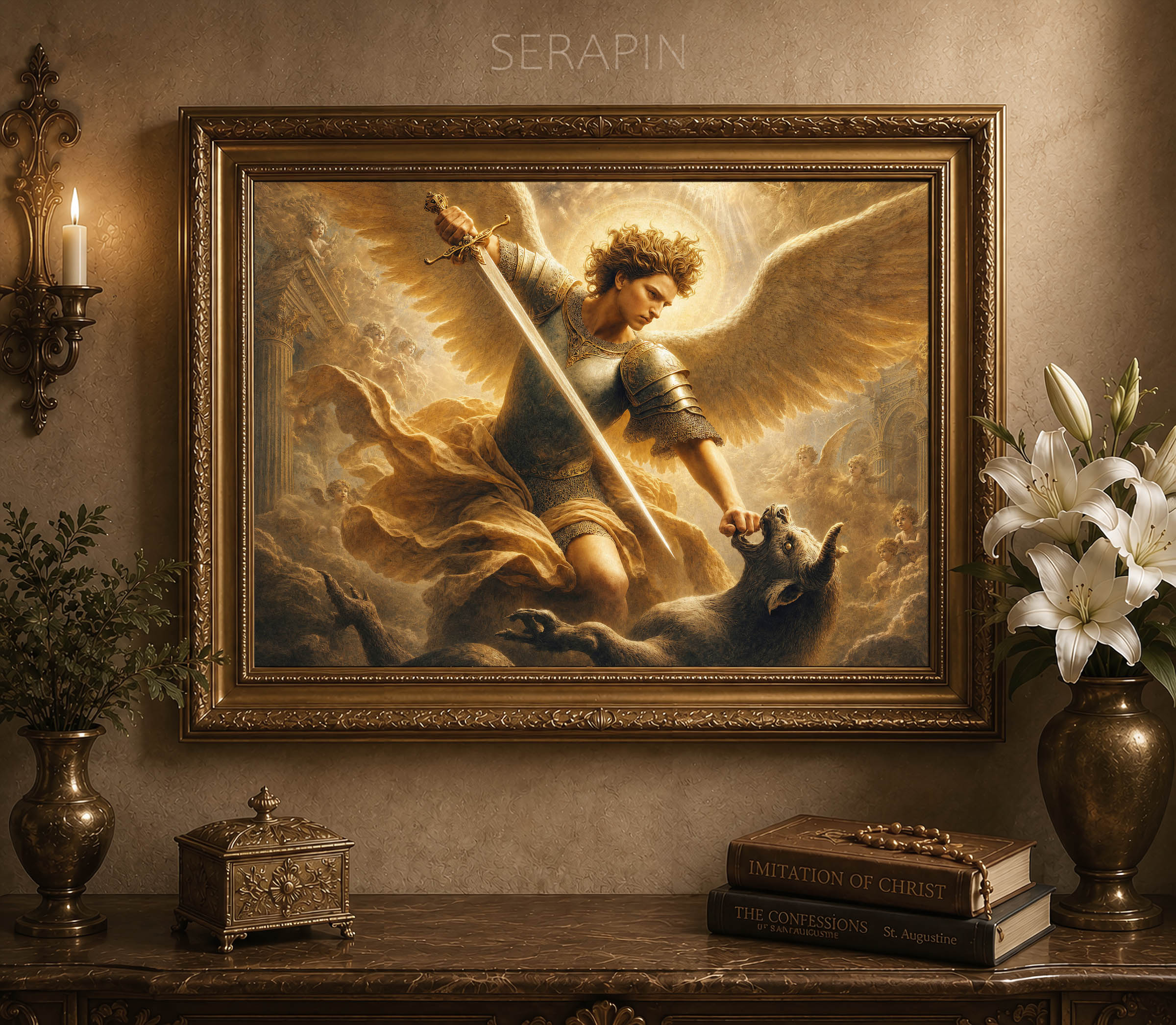 Saint Michael the Archangel In Battle 2 — image 3
