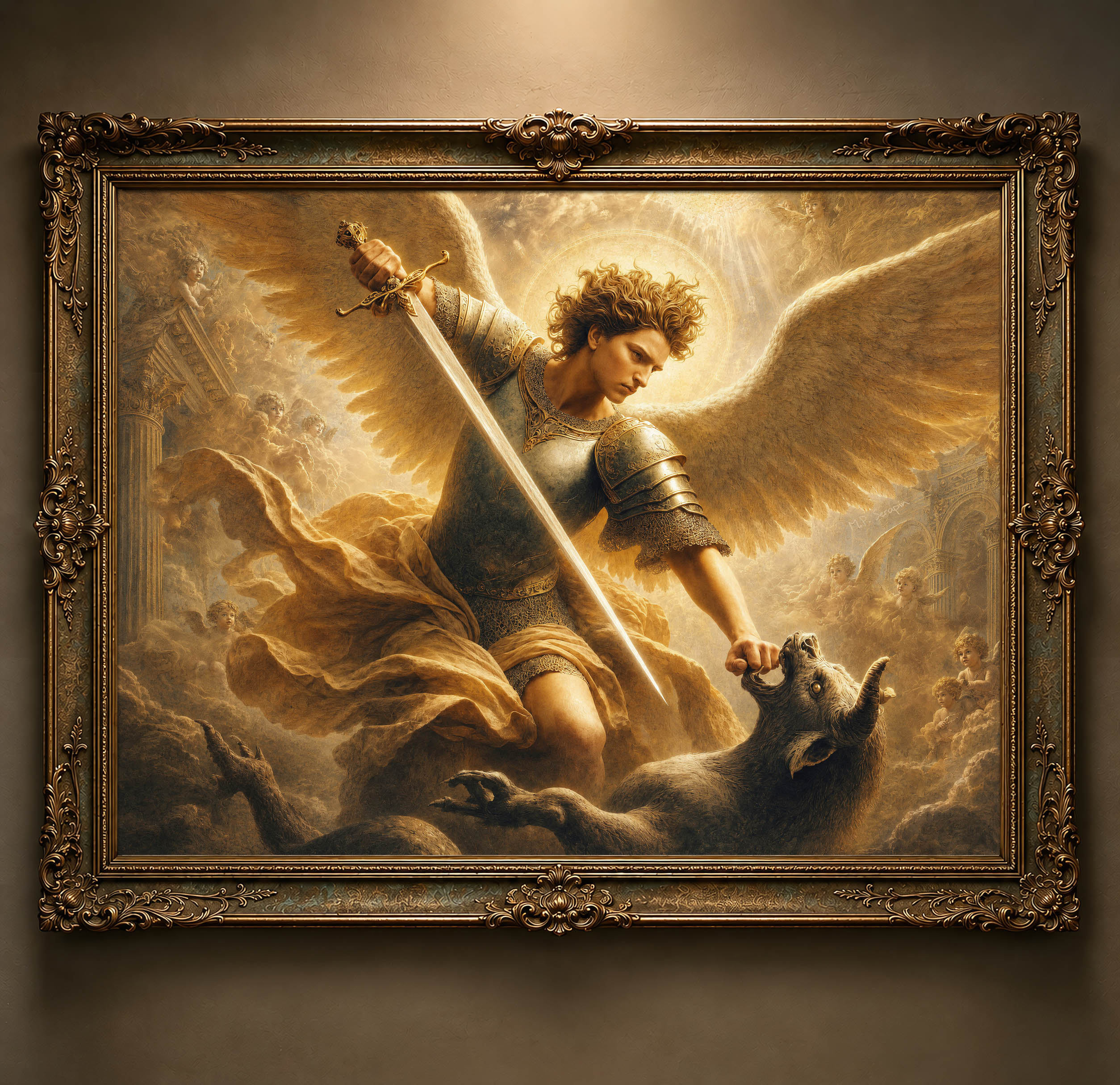 Saint Michael the Archangel In Battle 2 — image 8